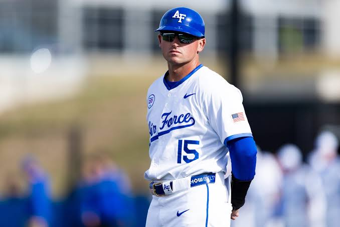 Head Coach Drew LaComb on the field at Air Force