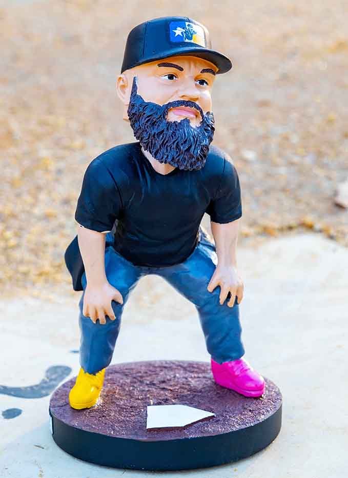 The Dancing Umpire limited edition bobble head
