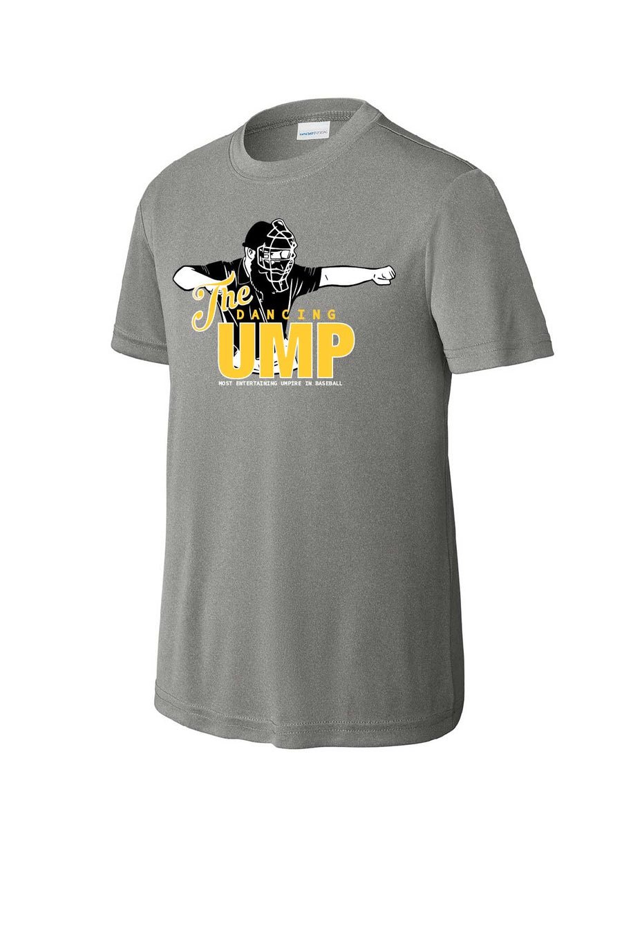 The Dancing Umpire Dri-Fit Tee — Grey